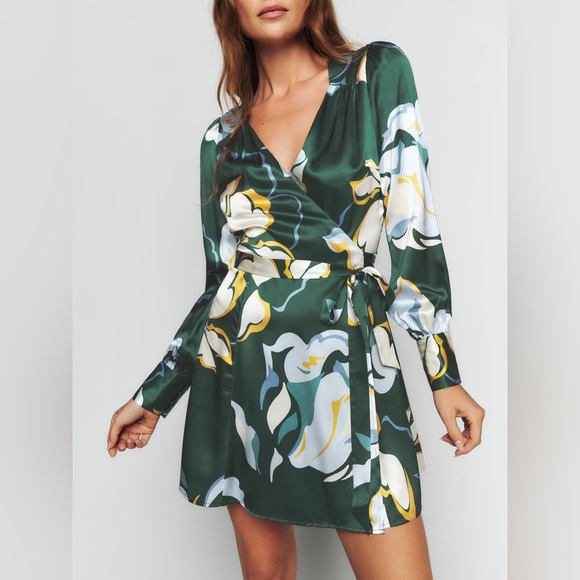 Reformation Chrisley Silk Dress - Picture 4 of 5